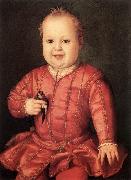 BRONZINO, Agnolo Portrait of Giovanni de Medici Germany oil painting artist